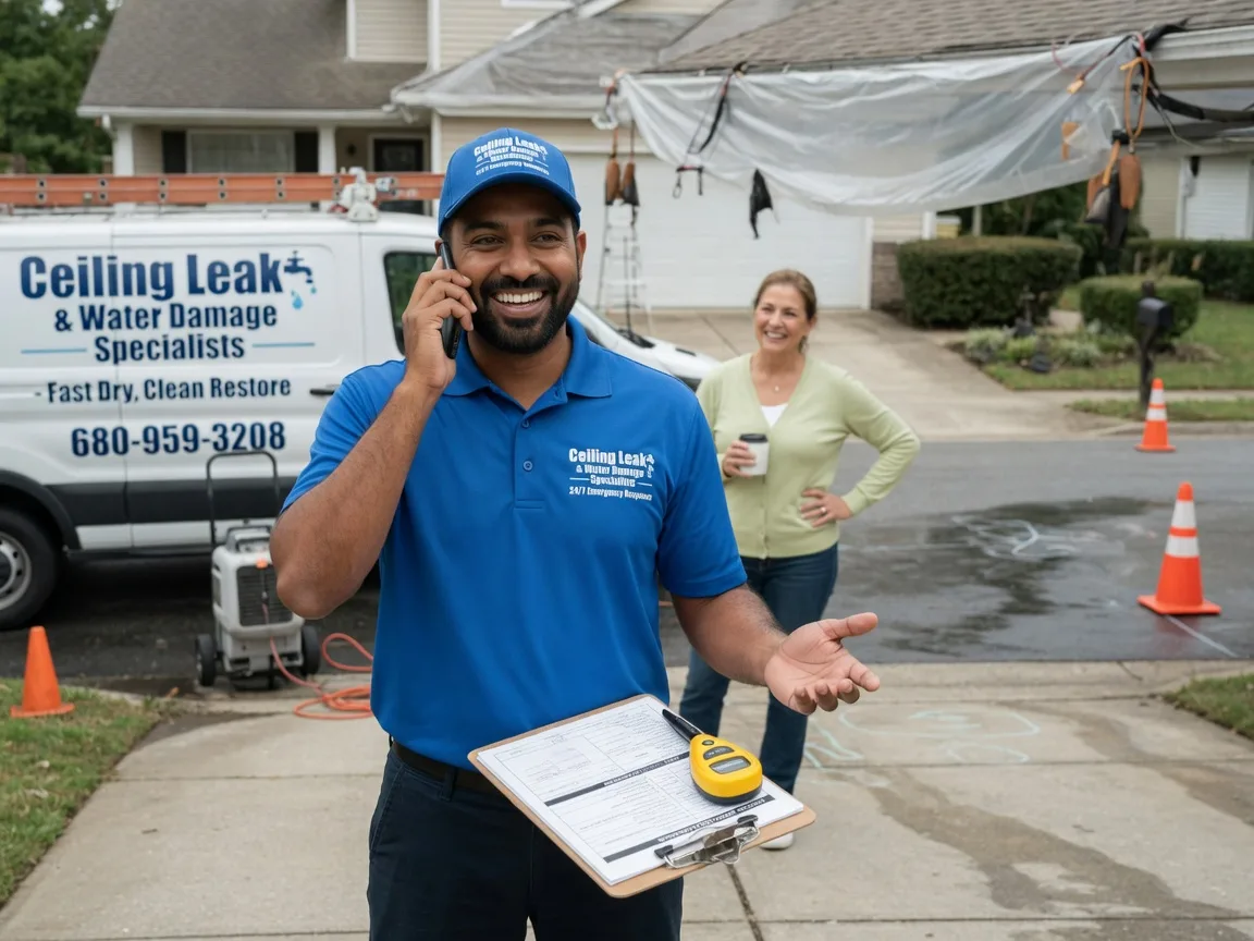 Ceiling Leak Cleanup Bloomsburg, PA FAQs
